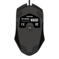 Мышь ExeGate Professional Standard SH-9025L-OEM USB, оптическая, 1000dpi, 3D, 3 кнопки и колесо прокрутки, длина кабеля 2м, черная, brown box EX279942RUS