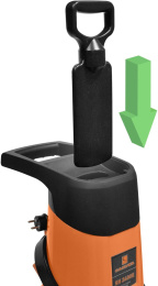Садовый измельчитель Carver SH 2400E 2400Вт 4500об/мин 01.005.00010