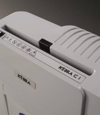 Уничтожитель бумаг Kobra C1 E/S, P-4, 3.5х40 мм, 9 лист. одновременно, 18л