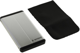 Внешний корпус 2.5" Gembird USB 3.0 SATA металл серебро EE2-U3S-2-S