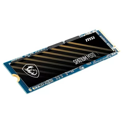 M.2 2280 256GB MSI SPATIUM M370 Client SSD PCIe Gen3x4 with NVMe, 2300/1100, IOPS 150/230K, MTBF 1.5M, 3D NAND, 200TBW, RTL