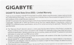 Твердотельный накопитель SSD Gigabyte M.2 2280 1TB Gen4 4000E SSD PCI Express 4.0x4, NVMe 1.4, 4000/3900, MTBF 1.5M, 3D NAND, 320TBW, RTL G440E1TB