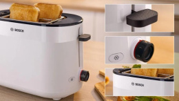 Тостер Bosch TAT2M121,  белый