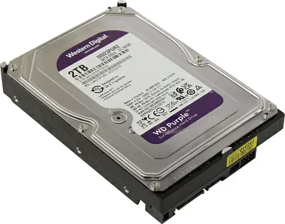Жёсткий диск HDD 2 Tb SATA 6Gb/s Western Digital Purple WD23PURZ 3.5"