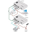 Приемник HDMI, RS-232 и ИК по витой паре HDBaseT; до 70 м, поддержка 4К60 4:2:0/ 4K60 4:2:0 HDMI HDCP 2.2 Receiver with RS–232 & IR over Long–Reach HDBaseT (TP-580R)
