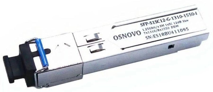 Модуль Osnovo SFP-S1SC12-G-1310-1550-I