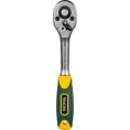 Трещотка для торцовых головок KRAFTOOL Expert Сr-V сталь, 72 зубца, 1/4" 27791-1/4_z02 27791-1/4_z*02