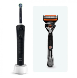 Электрическая зубная щетка Oral-B Vitality Pro 80870246, насадки для щётки: 1 шт, цвет: черный