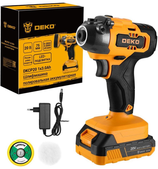 Полировальная машина DEKO DKCP20 086-1007