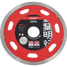 Диск алмазный KATANA ESTA Ø125 мм, 1.1 мм Profi Level Master 00-00001925