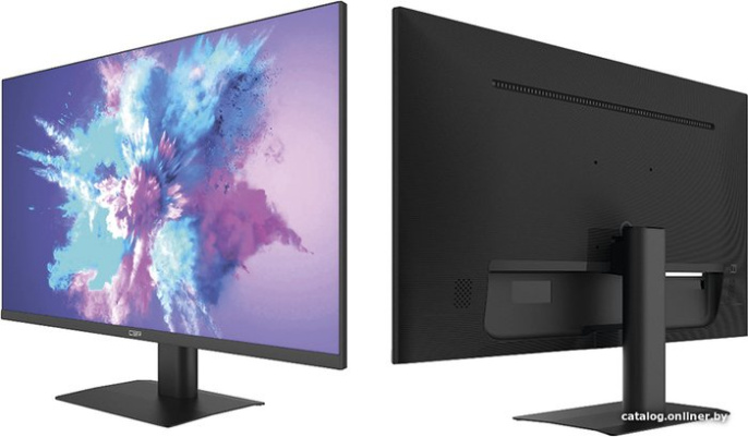 Монитор CBR MF 2402 LCD-MF2402-OPC 23.8", 1920x1080, 16:9, IPS, 75 Гц, глубина 8 бит, яркость 250 нит, динамики, HDMI+D-Sub (VGA)+DisplayPort