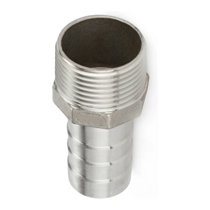 Ниппель TITAN LOCK для шланга нержавеющий AISI304 3/4x16мм TL075HTM16