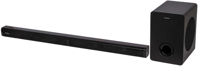 Саундбар Supra SSB-212 2.1 200Вт +400Вт черный