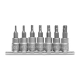Набор бит YATO 1/4" 7 предметов TS10-TS40 TORX с головками YT-0461 37140461 092 1