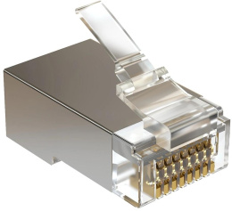 Коннектор Sysmatrix (PLUG 8P8C5ES.UW)RJ45 кат.5E STP прозр. (упак.:100шт)