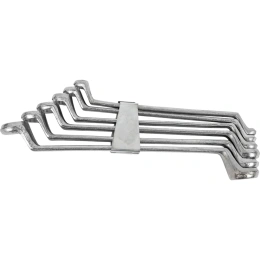 Набор накидных изогнутых ключей Top Tools 6-17 мм, 6 шт. 35D455