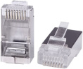 Коннектор RJ45 8P8C Cat.6 Cabeus 8P8C-SH-C6-FC экранированный