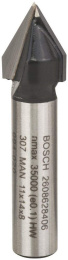 Фреза Bosch Standard for Wood 2.608.628.406 пазовая, обрабатываемый материал: дерево, материал режущей части: карбид вольфрама, рабочая длина: 13.7 мм, рабочий диаметр: 11 мм, диаметр хвостовика: 8 мм
