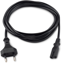 Кабель Buro IEC C7 2-pin Евровилка 3м BU-PCAB-3-2PIN