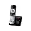 Р/Телефон Dect Panasonic KX-TG6821RUB черный автооветчик АОН