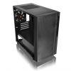 Корпус mATX Thermaltake Versa H18 Window, Micro-Tower, без БП,  черный [ca-1j4-00s1wn-00]