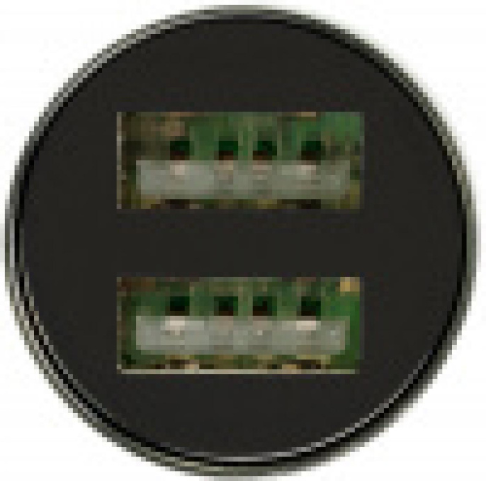 Автомобильное зар./устр. Wiiix UCC-2-37 17W 2.4A+2.4A 2xUSB универсальное черный