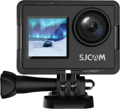 Экшн-камера SJCAM SJ4000 DUAL SCREEN . Цвет черный.