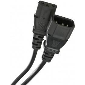 Telecom TE001-CU0.75-3M Кабель UPS - устройство 220V IEC-320-C13/C14 VDE 3G0,75mm2 ,3,0m, медь,Telecom TE001-CU0.75-3M