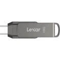 Флеш накопитель 32GB Lexar 2-in-1 USB 3.1 USB C, OTG, USB 3.1/Type-C, металл/пластик, 100 MB/s LJDD400032G-BNQNG
