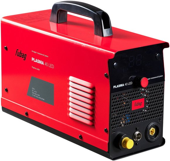 Аппарат плазменной резки FUBAG Plasma 40 LED + горелка (46646)