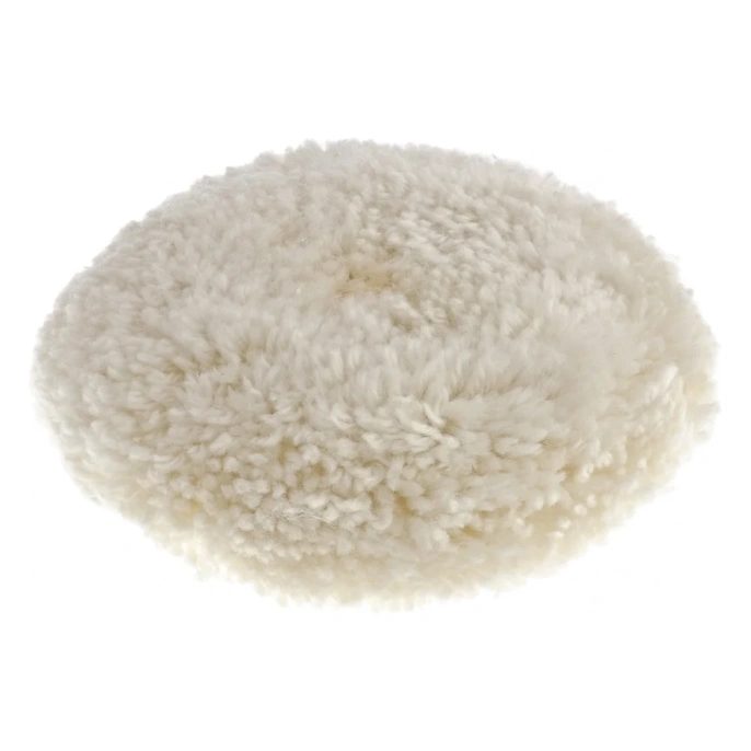 Насадка полировальная под липучку 125 мм, плетеная шерстяная нить MATRIX 75957