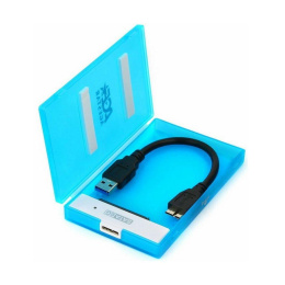 AgeStar 3UBCP1-6G BLUE USB 3.0 Внешний корпус 2.5" SATA HDD/SSD AgeStar 3UBCP1-6G BLUE USB 3.0, пластик, синий, безвинтовая конструкция