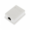 Rexant 03-0142 Розетка компьютерная внешняя, 1-порт FTP RJ-45 8P8C , CAT 6