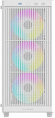 Корпус ID-Cooling Ware 310 белый без БП ATX 6x120mm 2xUSB2.0 1xUSB3.0 audio bott PSU WARE 310 ARGB WH