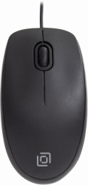 Мышь проводная Oklick 195M for business, оптическая, USB, 1200dpi, черный [m218 black]