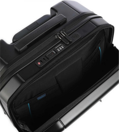 Чемодан Piquadro PQ Light, 23х41х40 см, черный [bv6552pql/no]