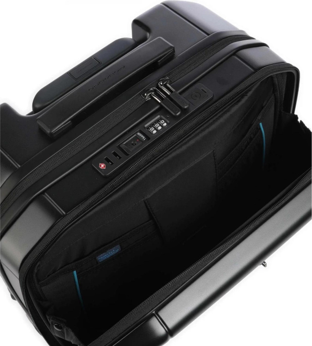 Чемодан Piquadro PQ Light, 23х41х40 см, черный [bv6552pql/no]