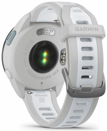 Смарт-часы Garmin Forerunner 165 AMOLED корп.черный/белый рем.белый 010-02863-21