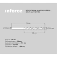 Сверло по металлу HSS-CO 3.5x70x39 мм Inforce 11-01-430