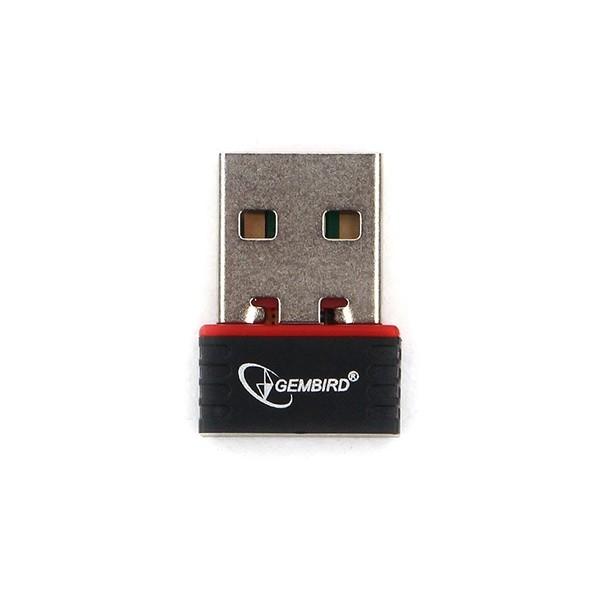 Gembird Сетевой микро адаптер WiFi 150 Мбит, USB, 802.11b/g/n WNP-UA-007