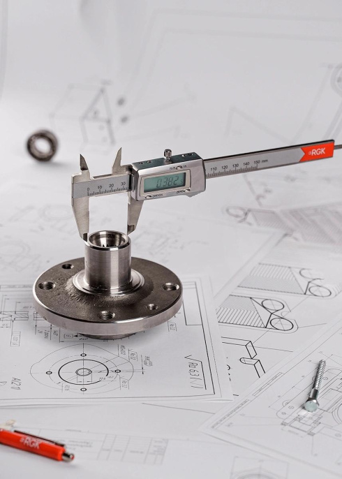 Штангенциркуль электронный RGK SC-150 серый пластиковый футляр 755832