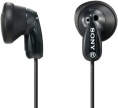 Наушники Sony MDR-E9LP, 3.5 мм, вкладыши, черный [mdr-ex9lp/bz1e]