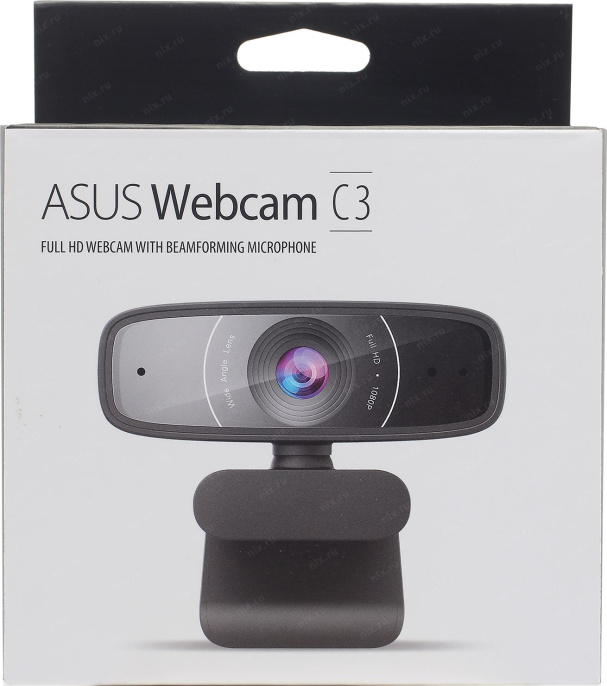 Видеокамера ASUS Webcam C3 90YH0340-B2UA00 (USB2.0 1920x1080 микрофон)