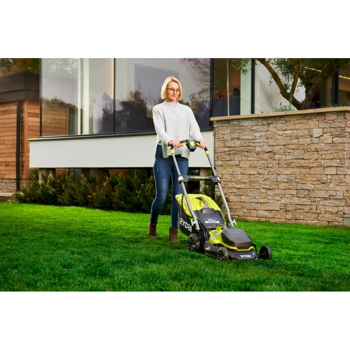 Бесщеточная газонокосилка Ryobi ONE+ RY18LMX40A-0 5133004584