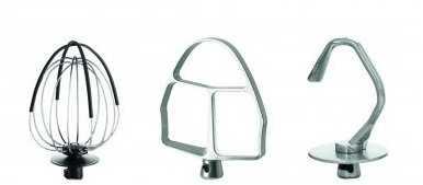 Кухонная машина Moulinex QA51AD10 планетар.вращ. 1100Вт серебристый/черный