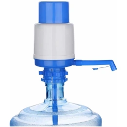 Механическая помпа для воды СПЕЦ ПМ-3М, 9-19 л, трубка из синего пластика, картонная коробка СПЕЦ-П3425