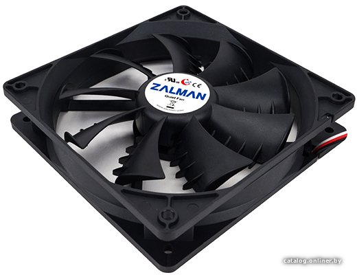 Вентилятор для корпуса Zalman ZM-F2 Plus SF крепление на винтах, подшипник скольжения sleeve , 1500об/мин, 23dB A , 92х92х25мм, 70г