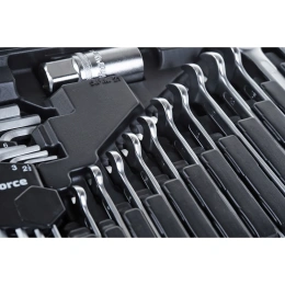 Набор инструментов Inforce 85 предметов 1/2", 1/4" Inforce, Сталь Cr-V, Профессиональный, 06-07-14