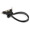 Exegate EX298293RUS Планка портов в корпус 2xUSB2.0 ExeGate BrctUSB2-2A-LP USB 2.0 9pin IDC 9pin F -- 2x USB 2.0 Af, кабель 20см, Low Profile