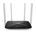 Wi-Fi роутер MERCUSYS AC12,  Wi-Fi 5,  AC1200,  2.4/5ГГц, 3 LAN,  черный